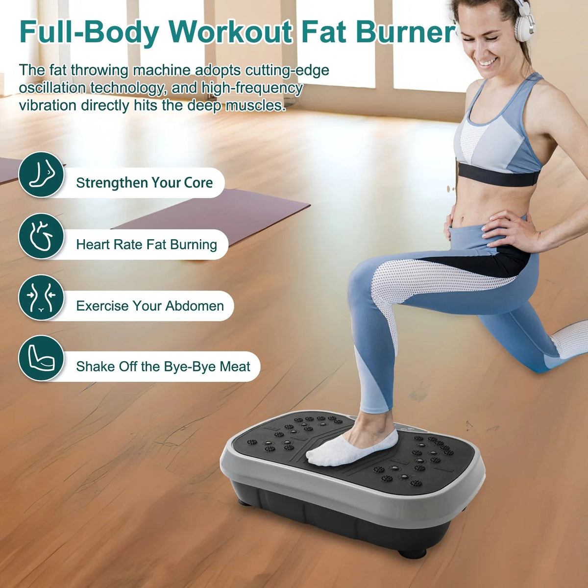 Vibration Plate Machine – Whole-Body Fat Burner