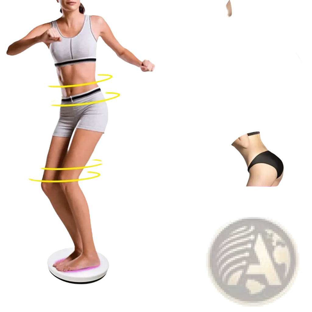 Waist Twisting Disc for Core and Abdomen Fitness