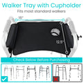 Walker Tray With Pockets