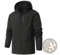Waterproof Hiking Jacket Men Hooded Windbreaker