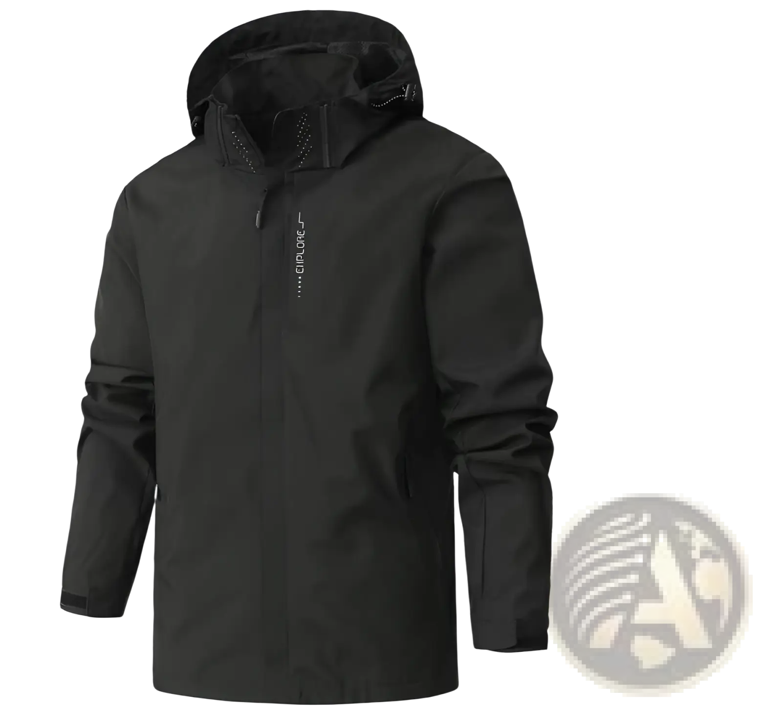 Waterproof Hiking Jacket Men Hooded Windbreaker