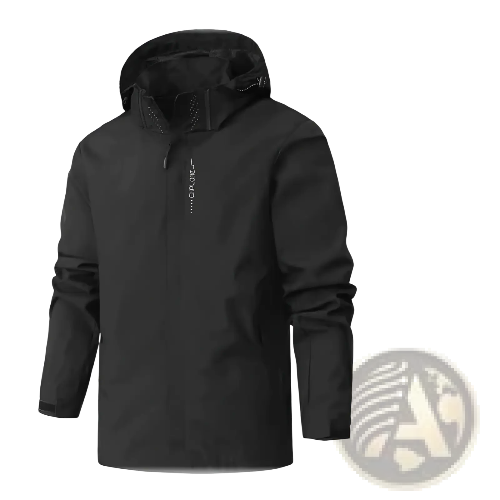Waterproof Hiking Jacket Men Hooded Windbreaker