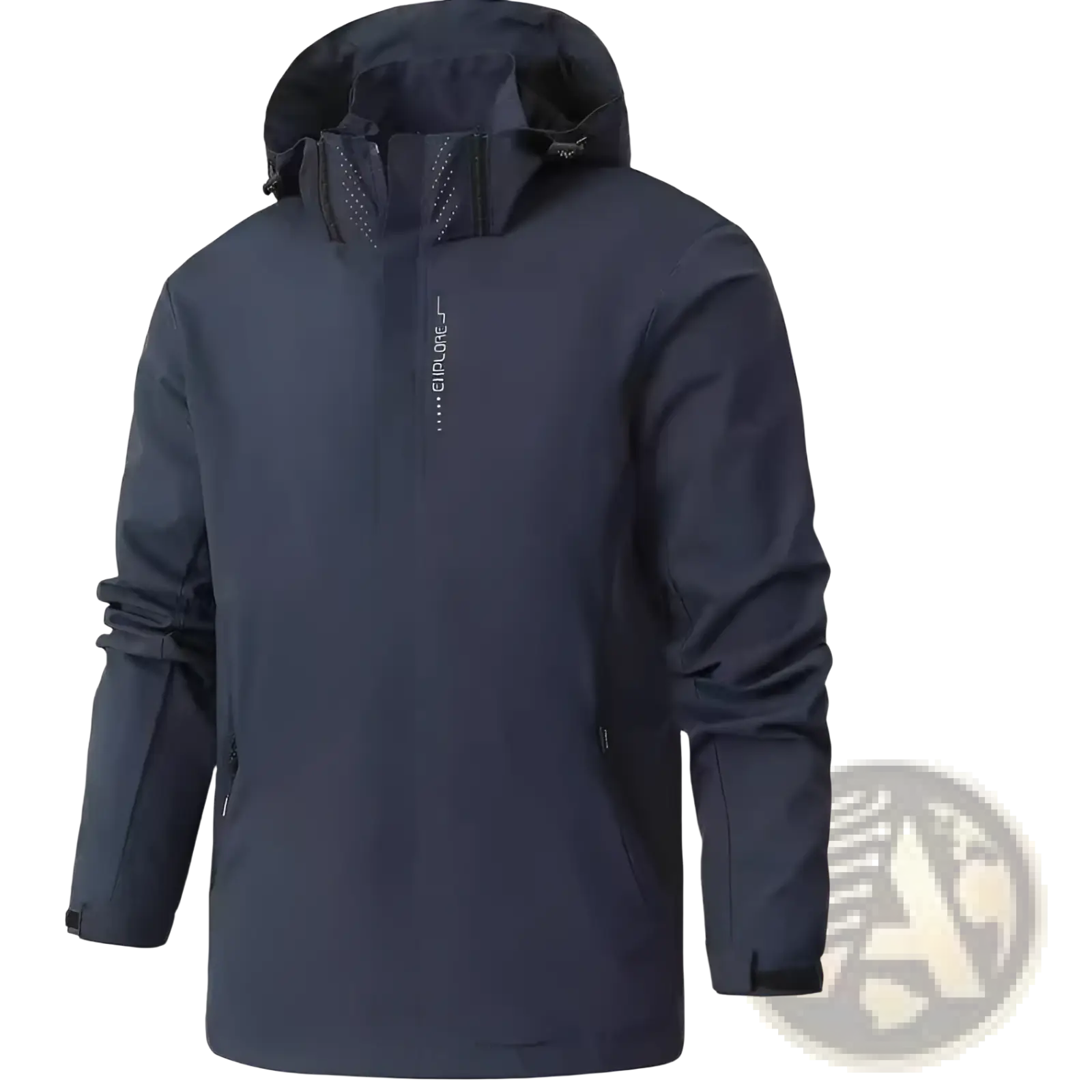 Waterproof Hiking Jacket Men Hooded Windbreaker