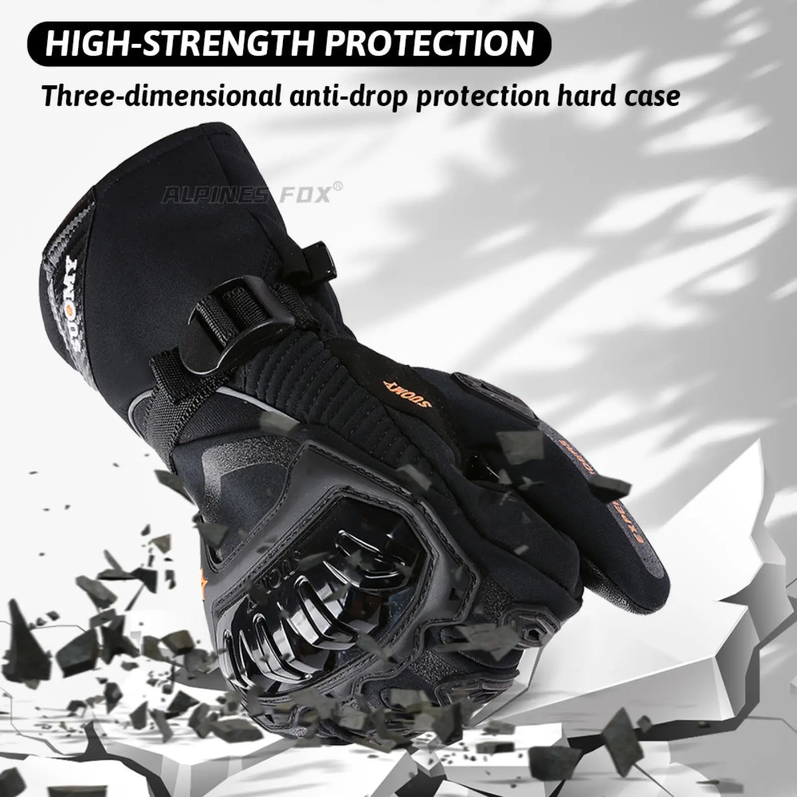 Waterproof Winter Motorcycle Riding Gloves