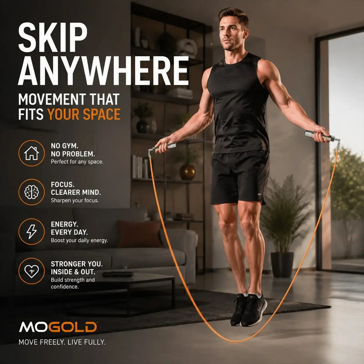 Weighted Jump Rope for Fitness and Boxing