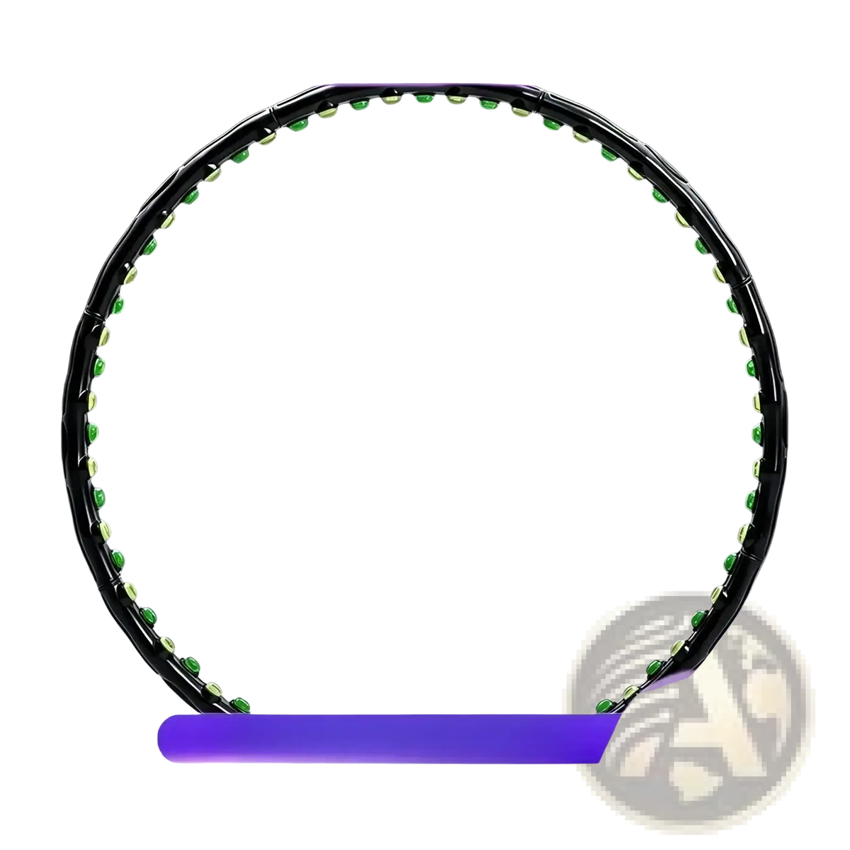 Weighted Magnetic Fitness Hoop for Waist Shaping