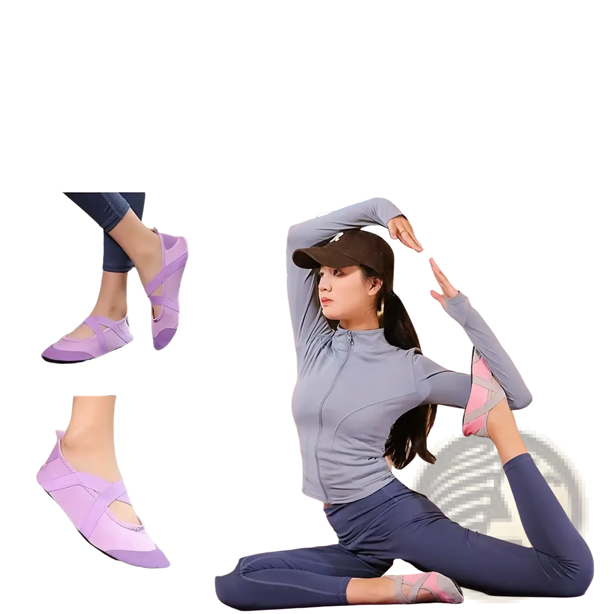 Women Yoga Shoes Anti-slip Fitness Flats