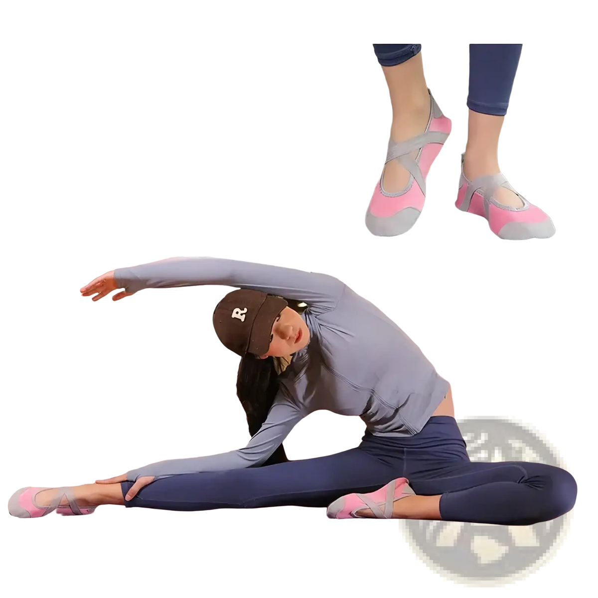 Women Yoga Shoes Anti-slip Fitness Flats