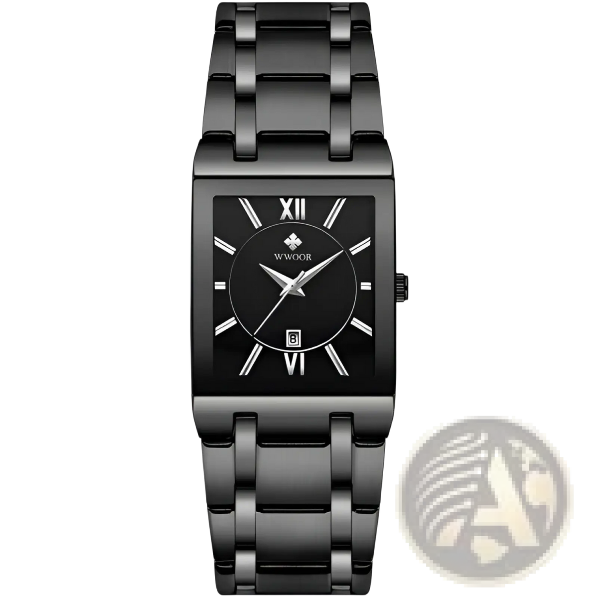 Blue Square Women Watch Luxury Stainless Steel