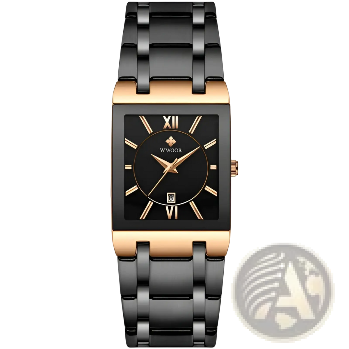 Blue Square Women Watch Luxury Stainless Steel