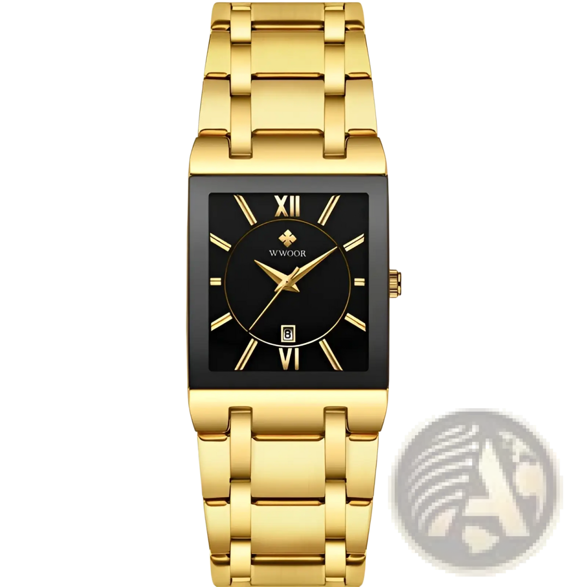 Blue Square Women Watch Luxury Stainless Steel