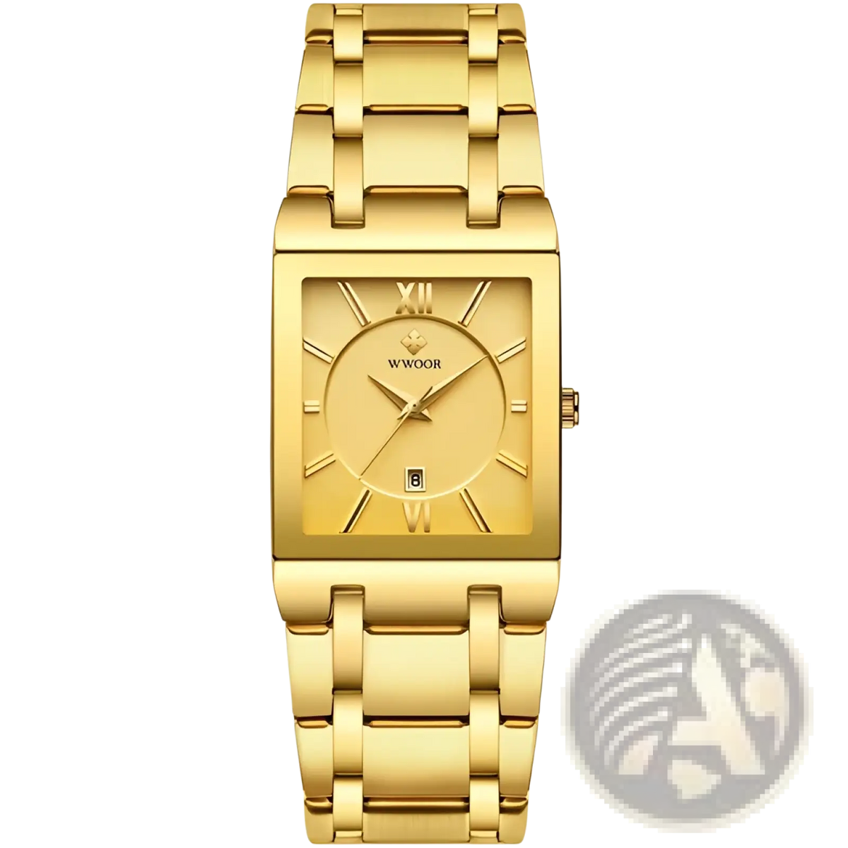 Blue Square Women Watch Luxury Stainless Steel