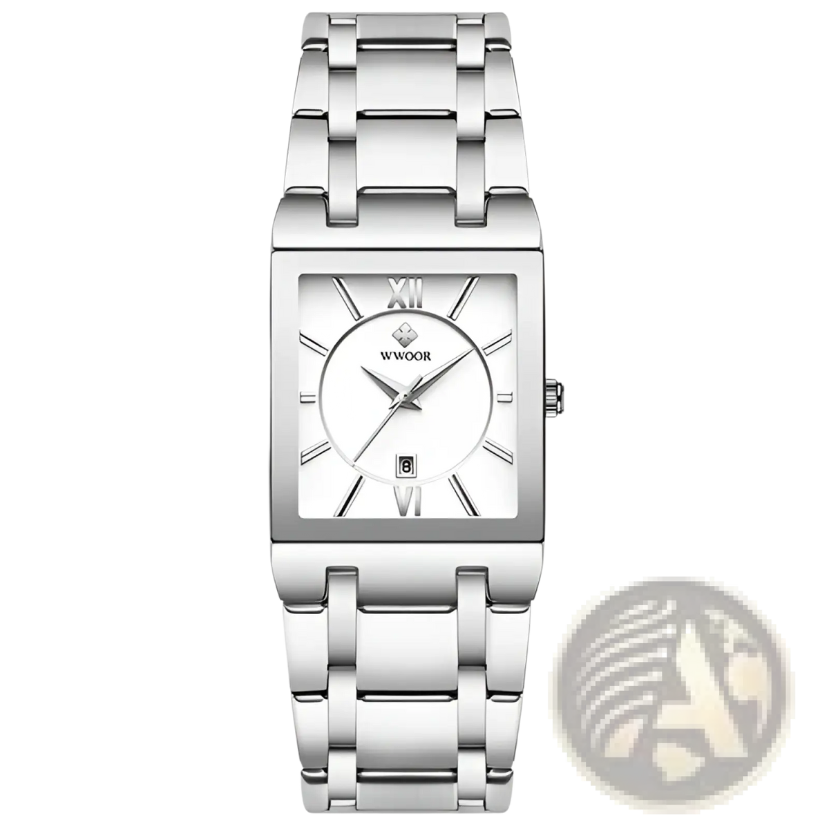 Blue Square Women Watch Luxury Stainless Steel